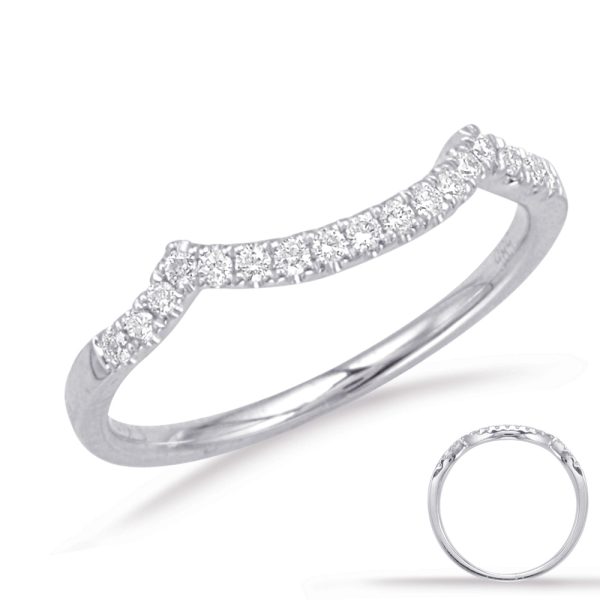White Gold Matching Band