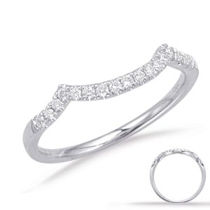 White Gold Matching Band