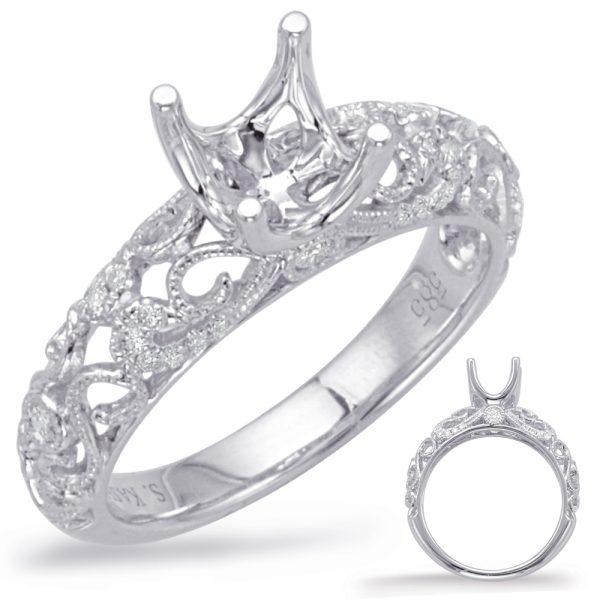 White Gold Engagement Ring