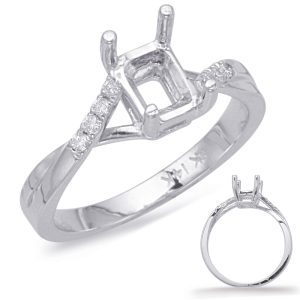 White Gold Engagement Ring