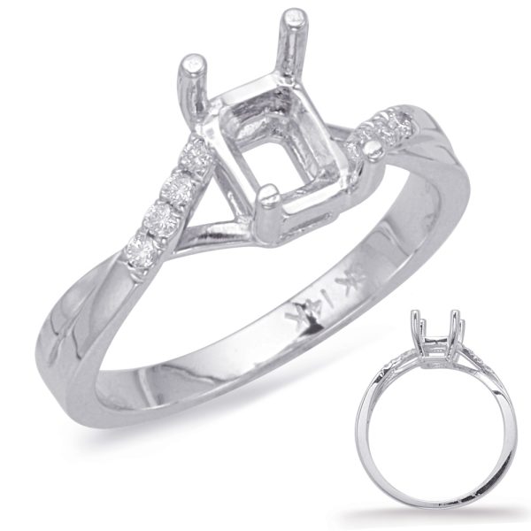 White Gold Engagement Ring
