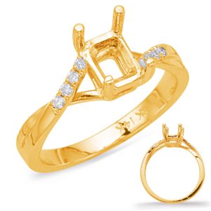 Yellow Gold Engagement Ring Yellow Gold Engagement Ring