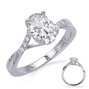 White Gold Engagement Ring