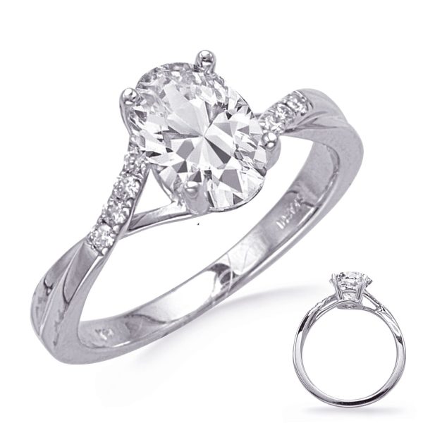 White Gold Engagement Ring