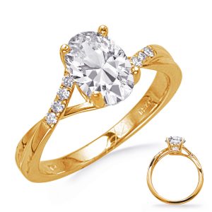 Yellow Gold Engagement Ring Yellow Gold Engagement Ring