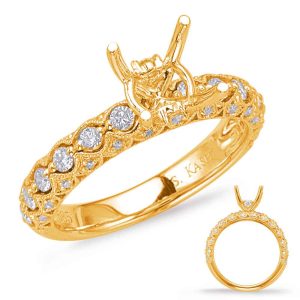 Yellow Gold Engagement Ring Yellow Gold Engagement Ring