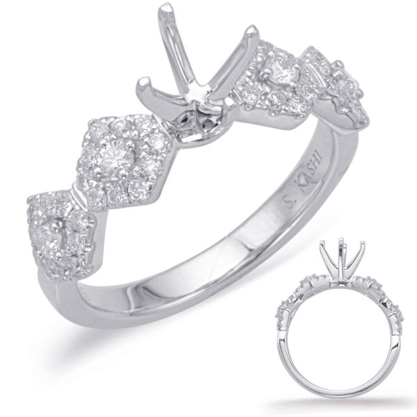 White Gold Engagement Ring