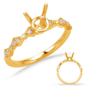 Yellow Gold Engagement Ring Yellow Gold Engagement Ring