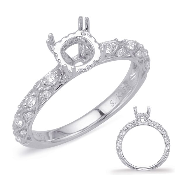 White Gold Engagement Ring