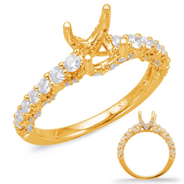 Yellow Gold Engagement Ring