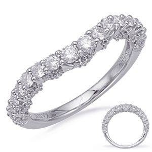 White Gold Wedding Band