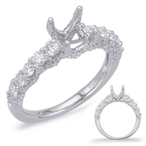 White Gold Engagement Ring