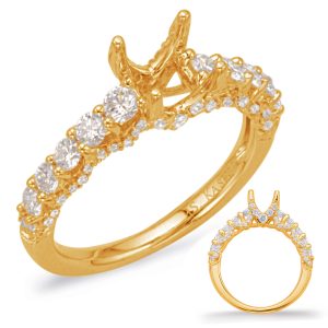 Yellow Gold Engagement Ring