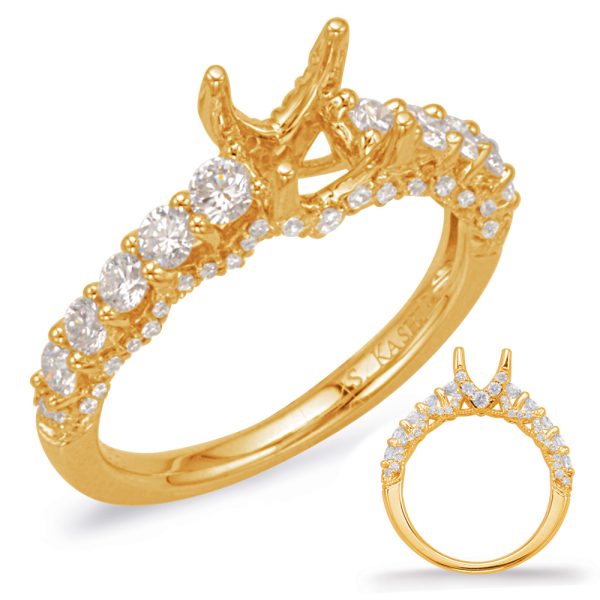 Yellow Gold Engagement Ring