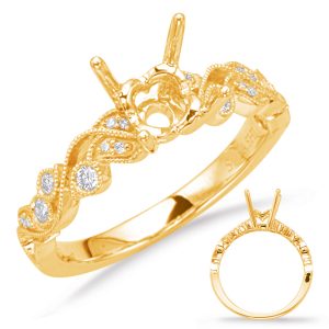 Yellow Gold Engagement Ring Yellow Gold Engagement Ring