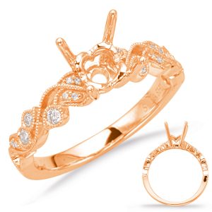 Rose Gold Engagement Ring
