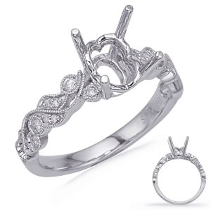 White Gold Engagement Ring