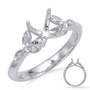 White Gold Engagement Ring