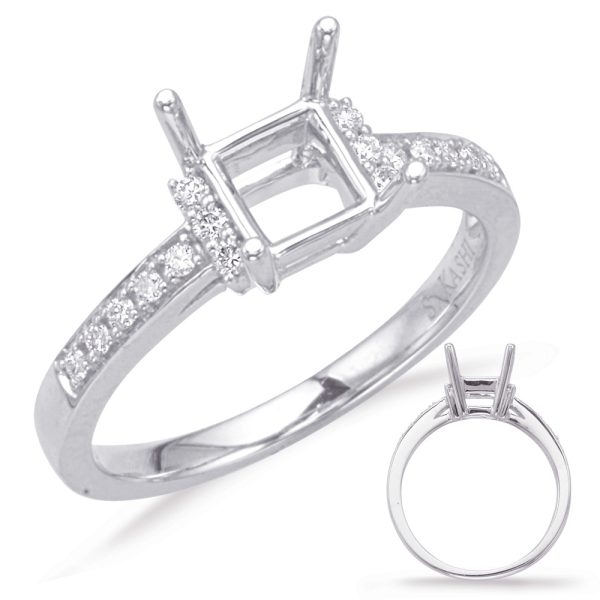 White Gold Engagement Ring
