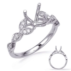 White Gold Engagement Ring
