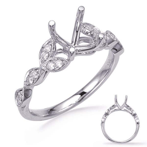 White Gold Engagement Ring