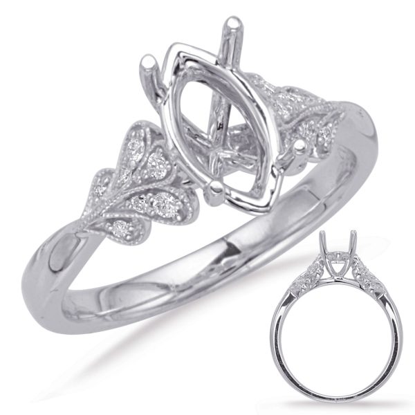White Gold Engagement Ring