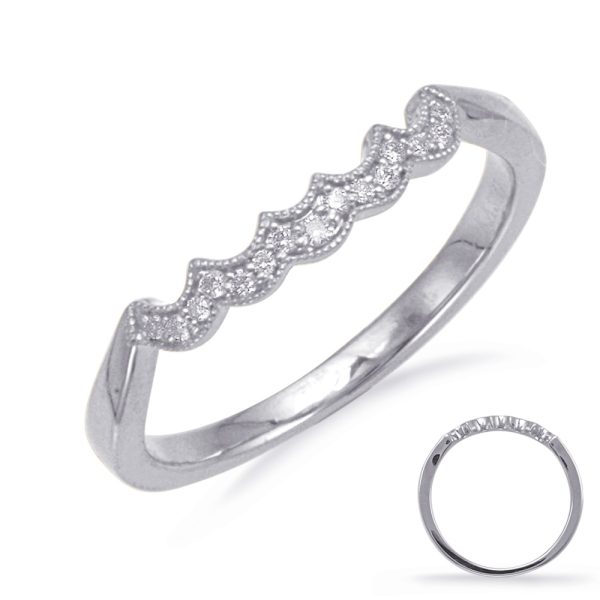 White Gold Wedding Band