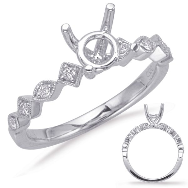 White Gold Engagement Ring
