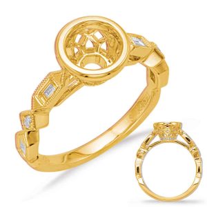 Yellow Gold Engagement Ring