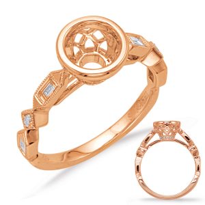 Rose Gold Engagement Ring