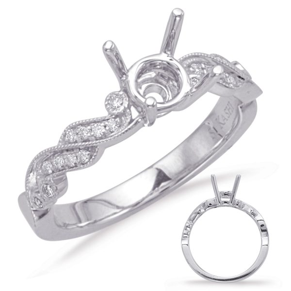 White Gold Engagement Ring