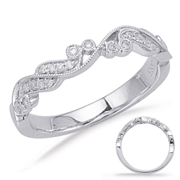 White Gold Matching Band