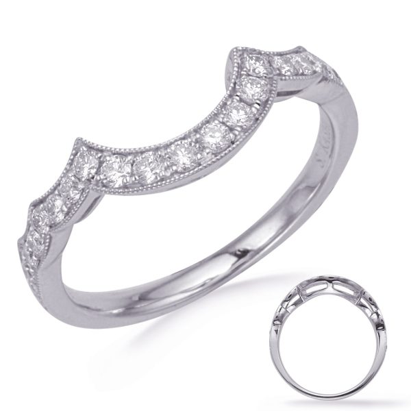 White Gold Wedding Band