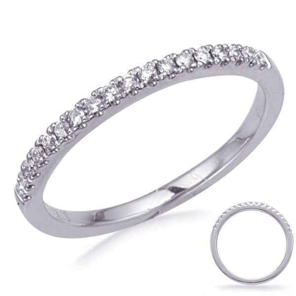 White Gold Matching Band