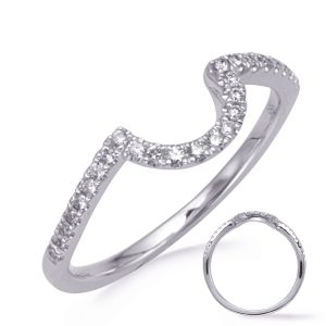 White Gold Wedding Band