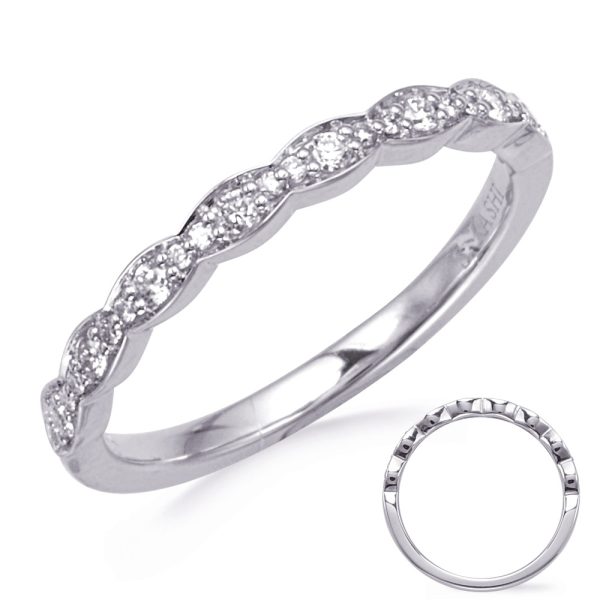 White Gold Matching Band