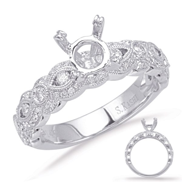 White Gold Engagement Ring