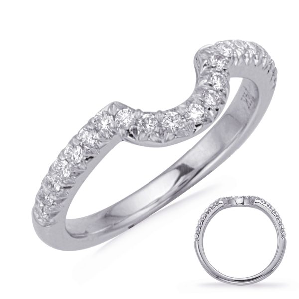 White Gold Wedding Band