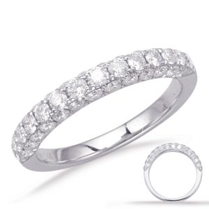 White Gold Matching Band White Gold Matching Band