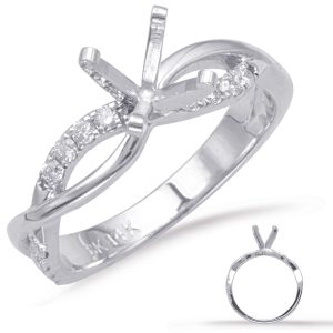 White Gold Engagement Ring
