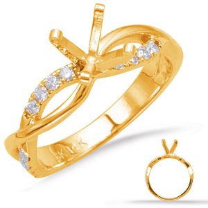 Yellow Gold Engagement Ring Yellow Gold Engagement Ring