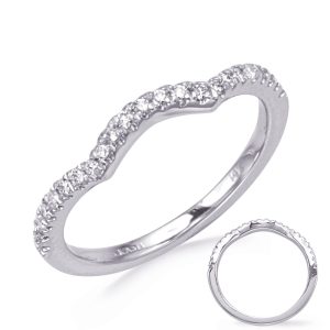 White Gold Wedding Band
