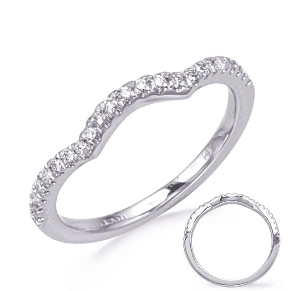 White Gold Wedding Band