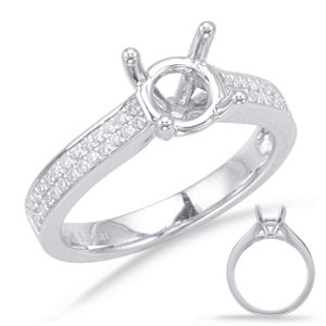 White Gold Engagement Ring