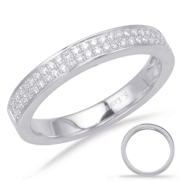 White Gold Matching Band