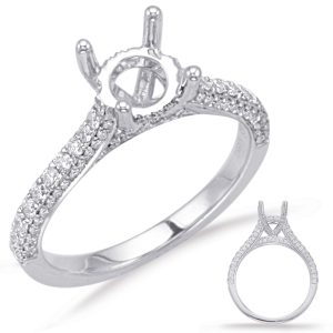 White Gold Engagement Ring