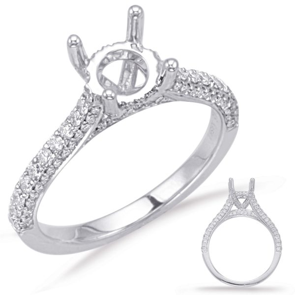 White Gold Engagement Ring