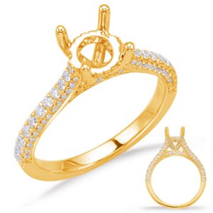 Yellow Gold Engagement Ring
