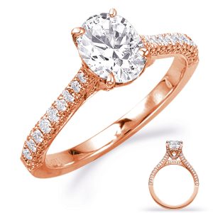 Rose Gold Engagement Ring