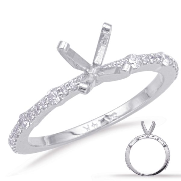 White Gold Engagement Ring